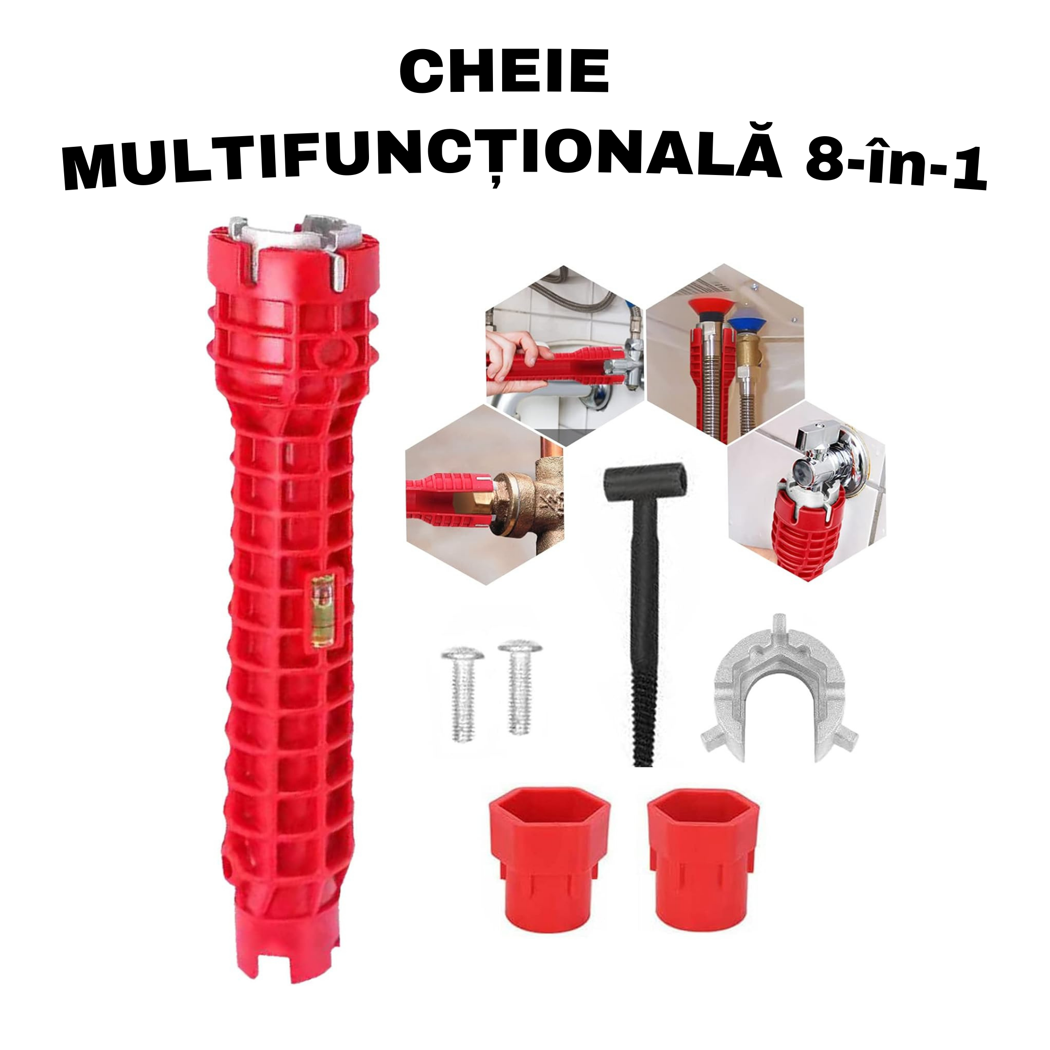 Cheie multifuncțională 8-în-1